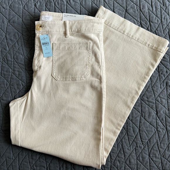 Loft Wide Leg Pants NWT - Picture 2 of 5